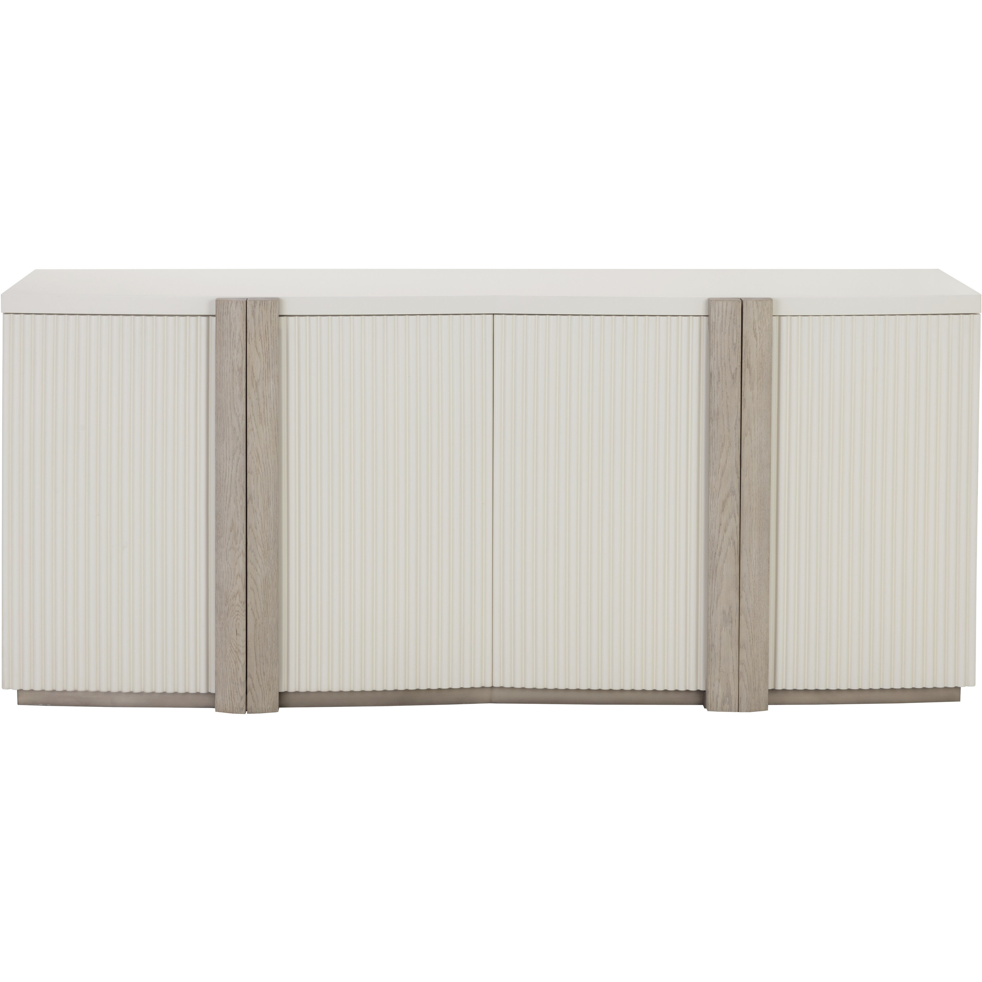 Venetta 75 X 19.5 inch Cream / Warm Brass Sideboard